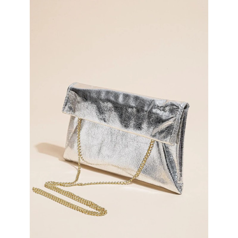 Womens Sparkle Evening Bag Elegant Envelope Clutch Handbag For Bridal Wedding 5