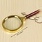 Magnifying Glass, 50x High-Definition Metal Lens for Reading & Science Use