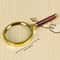 Magnifying Glass, 50x High-Definition Metal Lens for Reading & Science Use