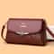 Womens Retro Square Flip Cover Crossbody Bag Stylish & Spacious with Shoulder Strap