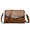Womens Retro Square Flip Cover Crossbody Bag Stylish & Spacious with Shoulder Strap
