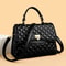 Luxury Leather Crossbody Shoulder Bag Multi Layer Pockets For Stylish Organization 2