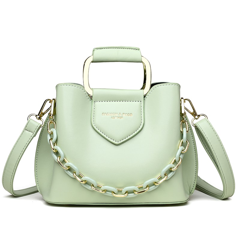 Elegant Womens PU Shoulder Bag High Quality Fashion Handbag For Daily Use 3