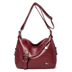 luxury soft leather shoulder & crossbody bag for women