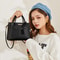 Womens Solid Color Lychee Grain Tote Shoulder Bag Elegant Single Shoulder Crossbody Handbag For Dai 3