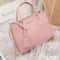 Womens Solid Color Lychee Grain Tote Shoulder Bag Elegant Single Shoulder Crossbody Handbag For Dai 5
