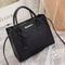 Womens Solid Color Lychee Grain Tote Shoulder Bag Elegant Single Shoulder Crossbody Handbag For Dai 6