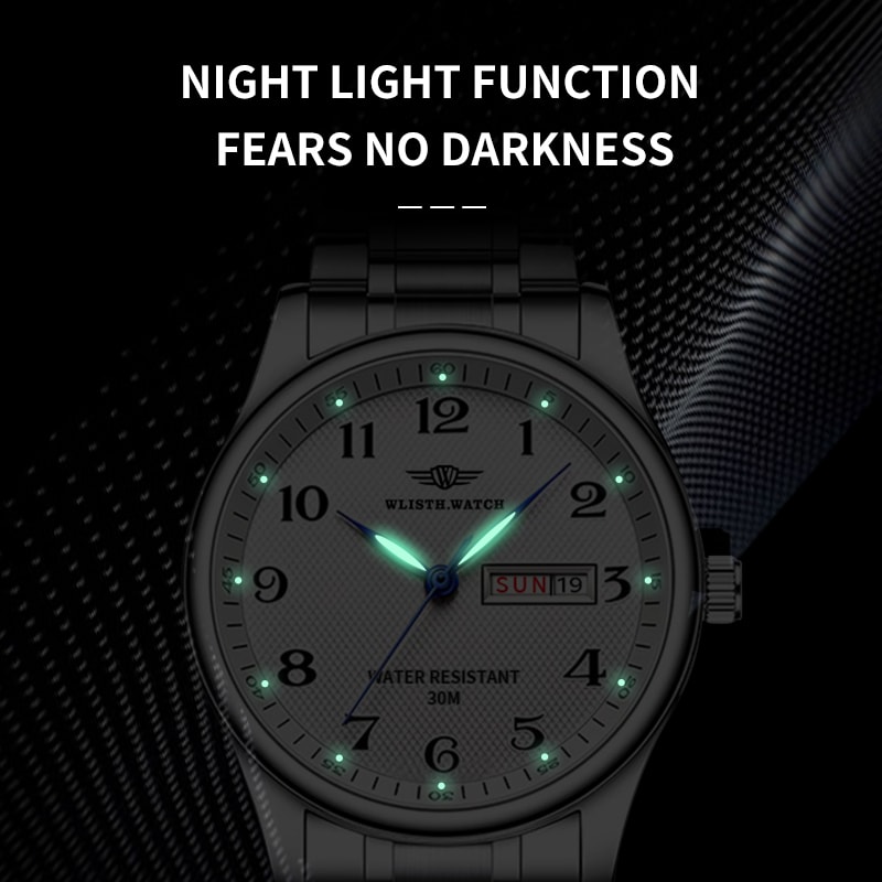Vintage Ultra Thin Mens Waterproof Quartz Watch With Night Light A Perfect Gift For Any Occasion 2