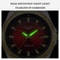 Waterproof Luminous Mens Quartz Watch with Stainless Steel & Leather Strap