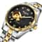 Business Personality Trend Mechanical Mens Steel Band Watch 4
