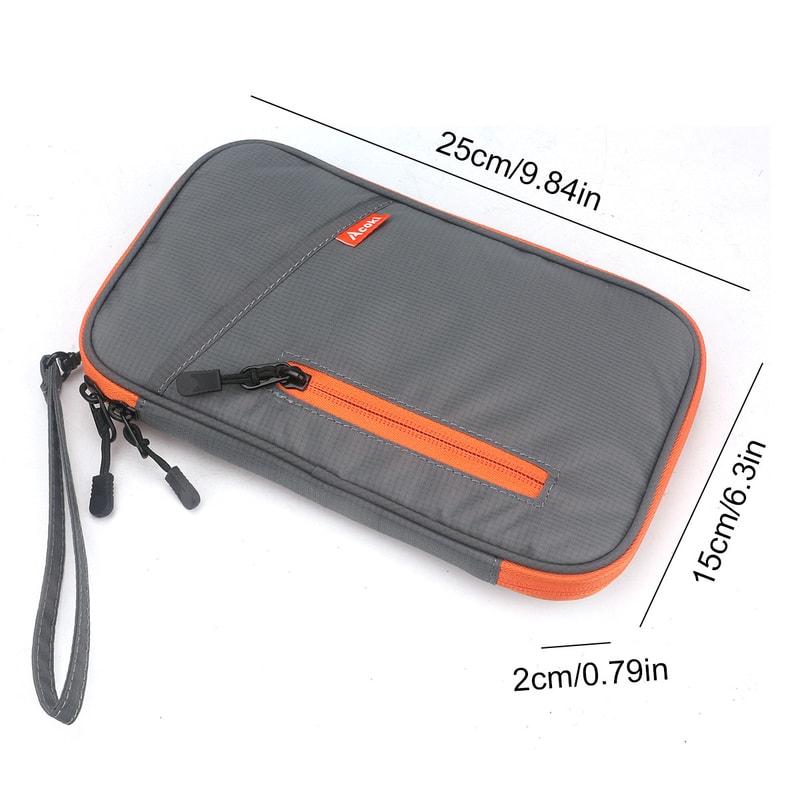 Travel Wallet Family Passport Holder Organizer For Tickets Cards Cash Holiday Essentials Case Cove 4