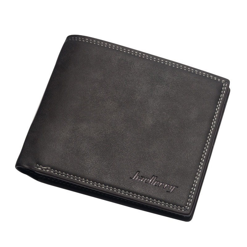 Slim Wallet For Men Minimalist PU Leather Card Holder With Front Pocket 6