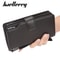 Premium PU Leather Mens Long Wallet Multi Functional Zipper Compartment Organizer For Travel 3