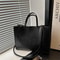 Simple Vintage Large Capacity Tote Bag Stylish Casual Fashion Handbag Shoulder Crossbody Bags For E 6