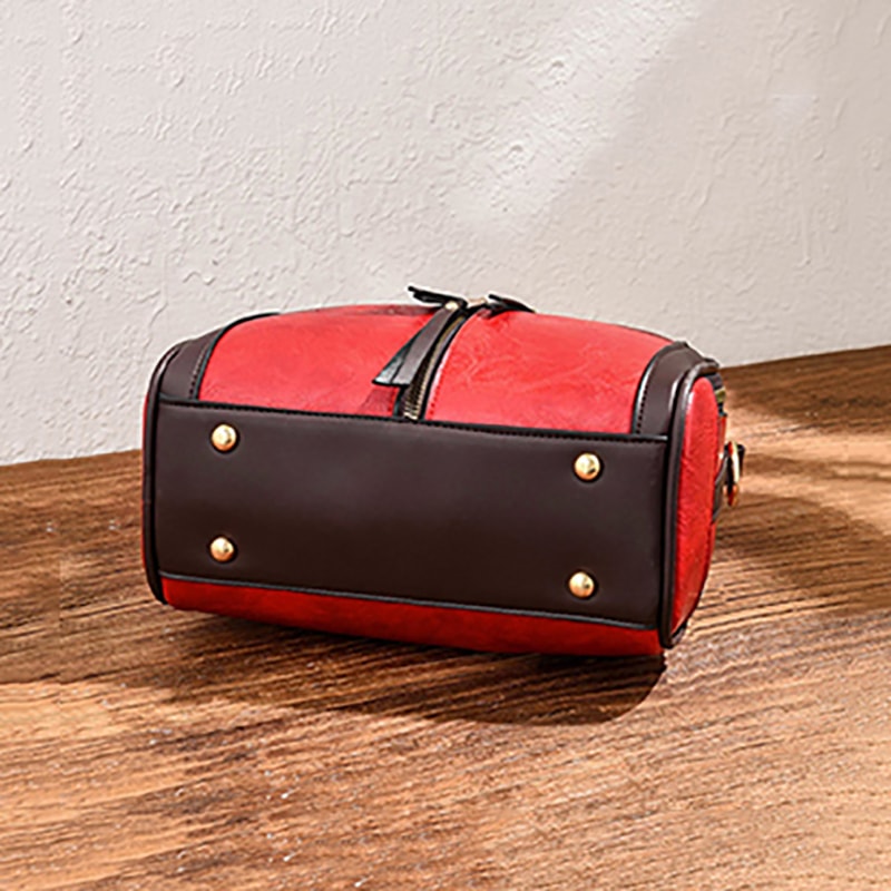 Vintage Small Crossbody Shoulder Bag For Women PU Leather Messenger Tote 3