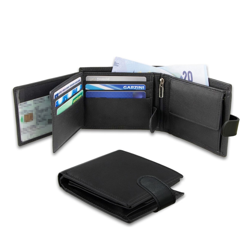 Elegant PU Leather Large Capacity Slim Wallet With Multi Card Slots Ideal Gift For Men 1