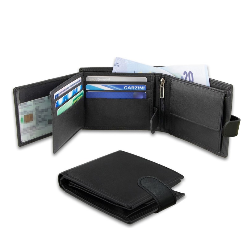 Elegant PU Leather Large Capacity Slim Wallet With Multi Card Slots Ideal Gift For Men 1