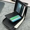 Slim Zippered PU Leather Wallet For Men Compact Coin Card Holder 0