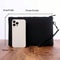 Ultra Thin Business Clutch Bag Stylish Portable Zipper Wristlet Cell Phone Handbag For Men 0