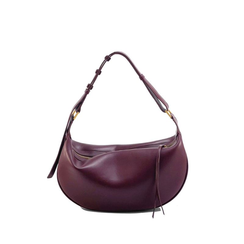 Chic Dumpling Crescent Armpit Bag For Women Large Capacity PU Leather Shoulder Crossbody Handbag 4