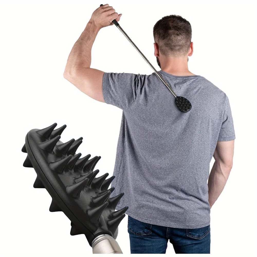 Adjustable Cactus Back Scratcher Massager Customizable Spike Sizes For Men Women Long Lasting Itch 0