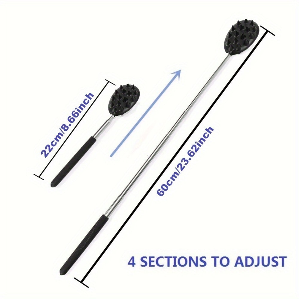 Adjustable Cactus Back Scratcher Massager Customizable Spike Sizes For Men Women Long Lasting Itch 2