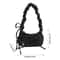 Black Bow Casual Shoulder Bag For Women Stylish Korean Washed Denim Summer Handbag Perfect Gift Ide 4