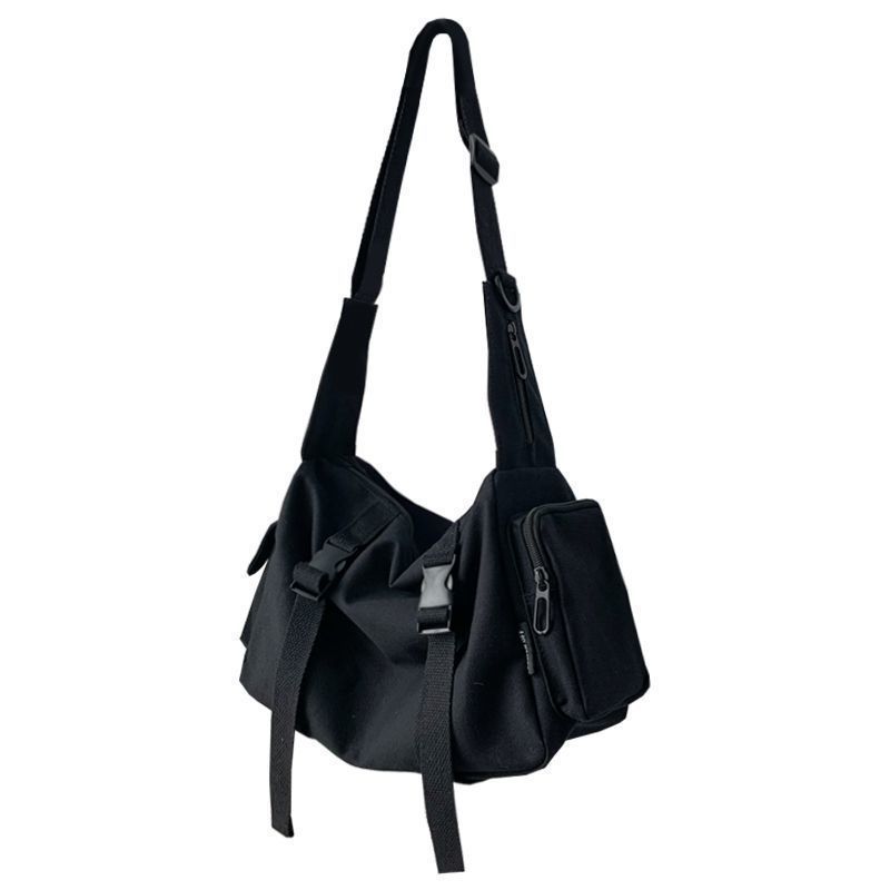 Stylish Womens Canvas Messenger Bag Large Capacity Crossbody Shoulder Bag For Students And Everyday 2