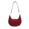 Womens Luxury Crescent Handbag Elegant Shoulder Bag With Zipper Closure Crossbody Purse For Everyda 8