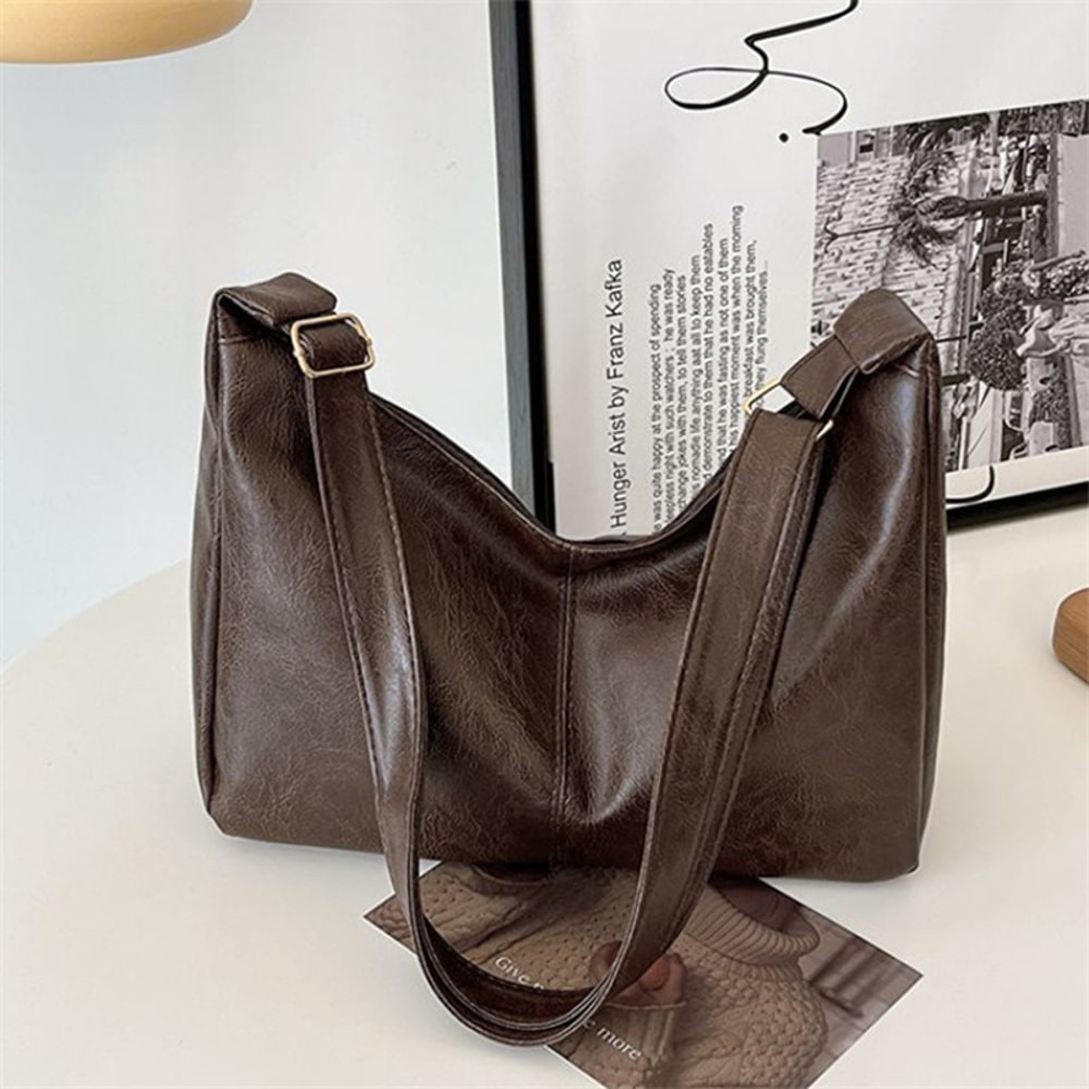 Womens Large Capacity Tote Crossbody Bag Versatile For Work Travel And Everyday Use Durable Easy C 6