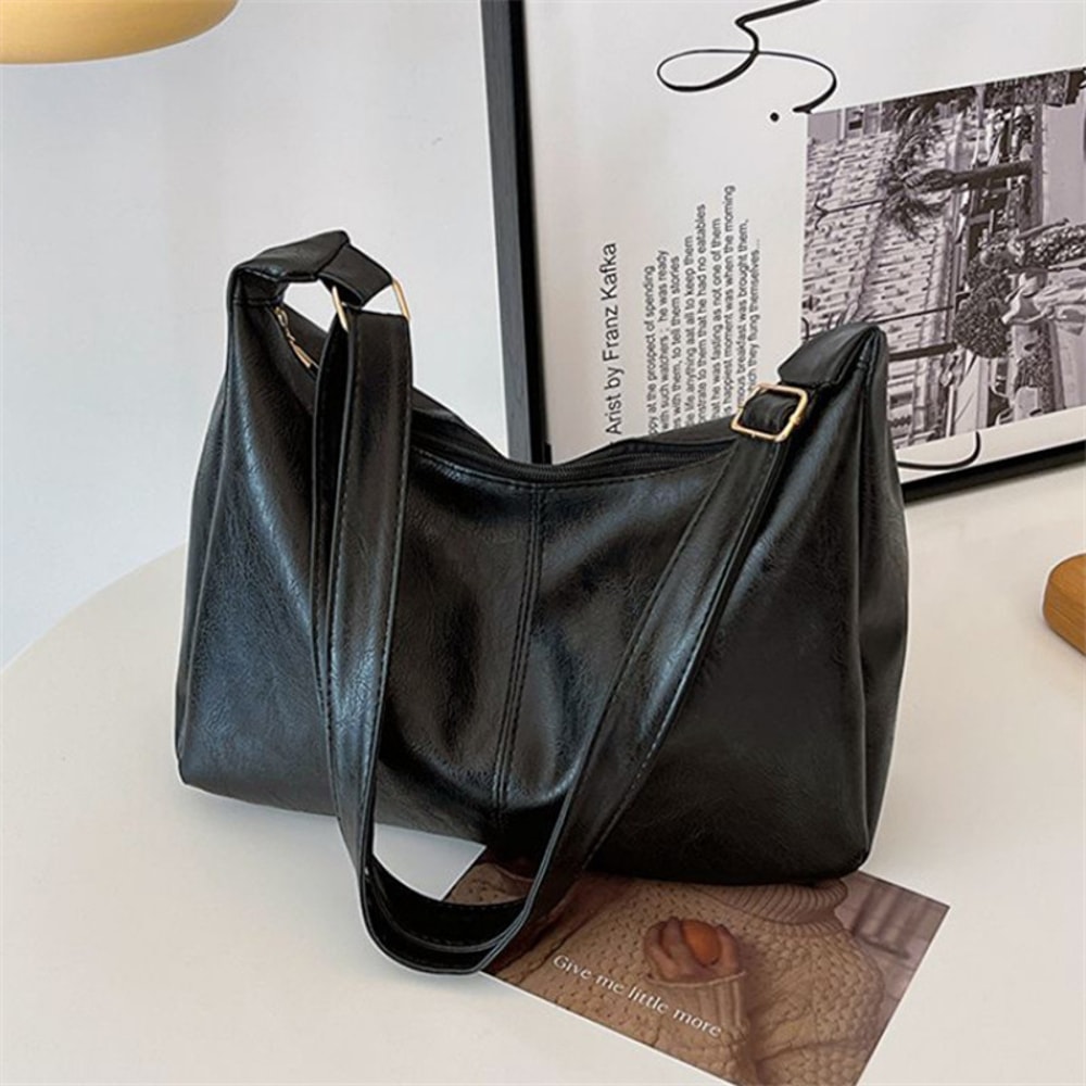 Womens Large Capacity Tote Crossbody Bag Versatile For Work Travel And Everyday Use Durable Easy C 7