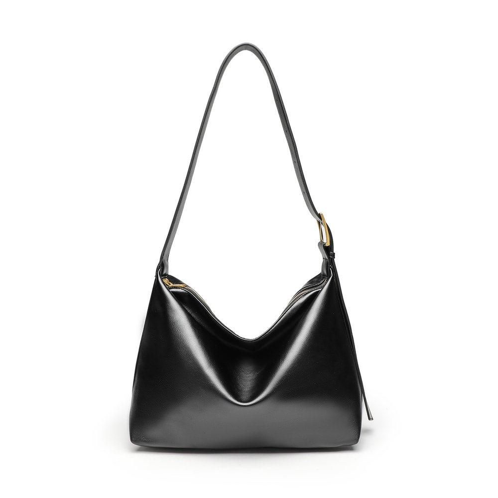 Chic Soft Leather Shoulder Crossbody Bag for Office & Casual Outfits