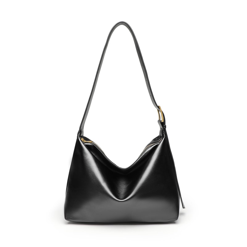 Chic Soft Leather Shoulder Crossbody Bag for Office & Casual Outfits