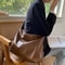 Chic Soft Leather Shoulder Crossbody Bag for Office & Casual Outfits