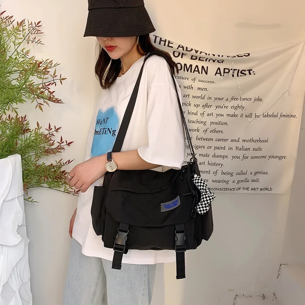 Fashionable Shoulder Messenger Bag For Teens And Adults Casual Crossbody Bag For Work Travel And Da 2