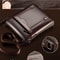 Solid Color Leather Crossbody Bag For Men Black Brown Large Capacity Shoulder Bag For Work Travel 2
