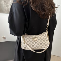 chic vintage letter shoulder crossbody bag for women perfect for daily use parties dating work & more