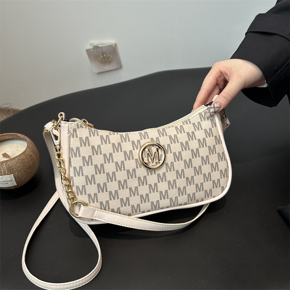 Chic Vintage Letter Shoulder Crossbody Bag For Women Perfect For Daily Use Parties Dating Work Mor 4