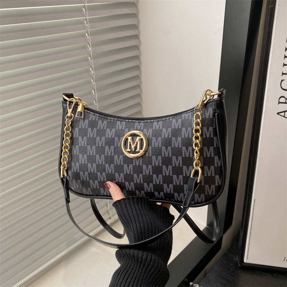 Chic Vintage Letter Shoulder Crossbody Bag For Women Perfect For Daily Use Parties Dating Work Mor 7