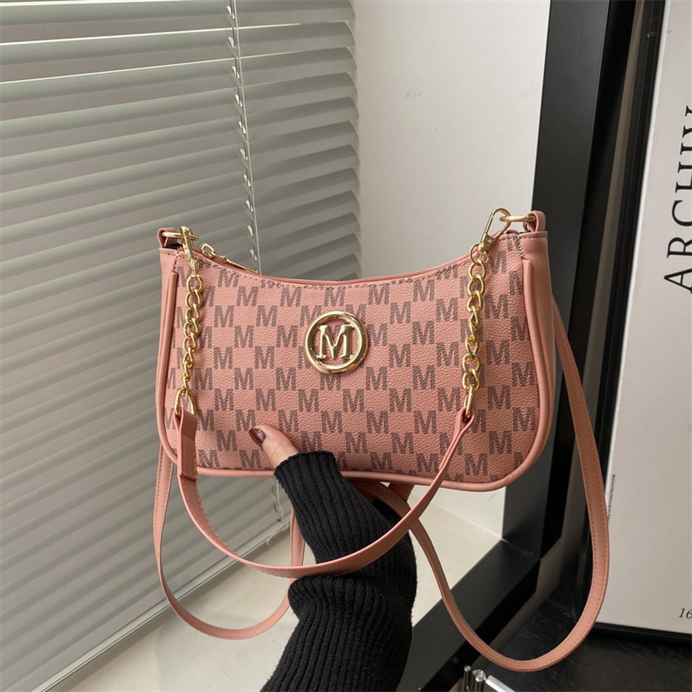 Chic Vintage Letter Shoulder Crossbody Bag For Women Perfect For Daily Use Parties Dating Work Mor 8