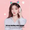 Cute Cat Wireless Headphones RGB Cat Ears Headset with Microphone, Noise Cancelling for Enhanced Sound Experience
