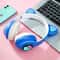 Cute Cat Wireless Headphones RGB Cat Ears Headset with Microphone, Noise Cancelling for Enhanced Sound Experience