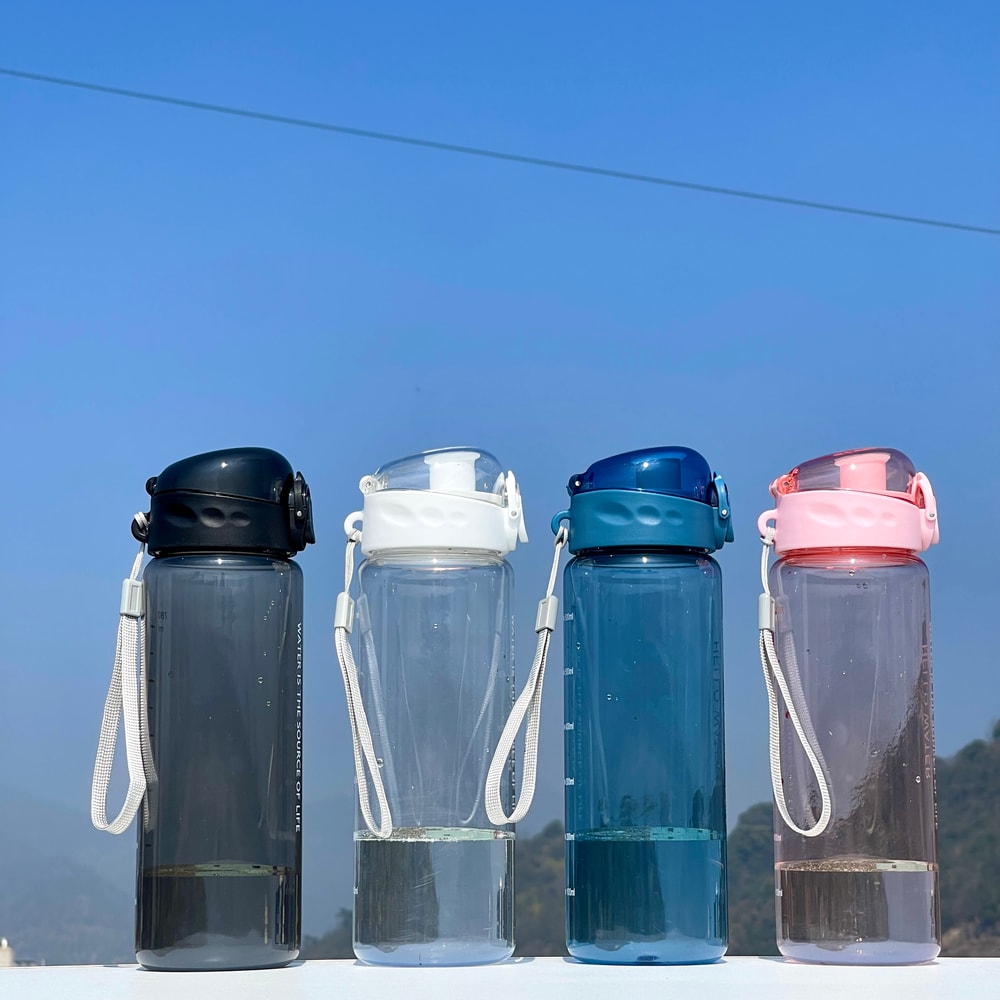 Leak Free Sports Water Bottle BPA Free Lightweight Portable For Hiking Gym And Travel 1