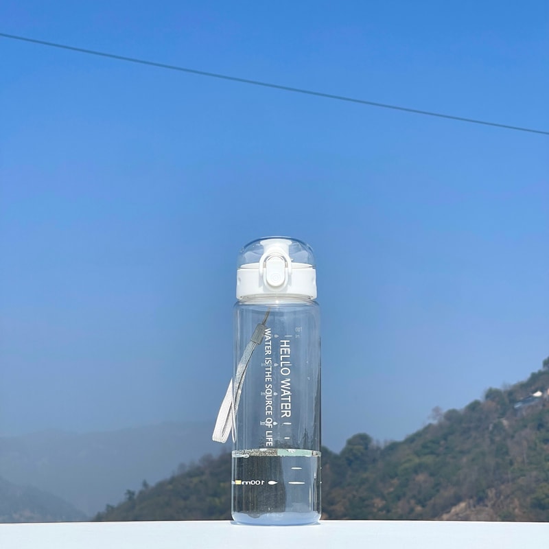 Leak Free Sports Water Bottle BPA Free Lightweight Portable For Hiking Gym And Travel 6