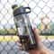Shatterproof BPA Free Wide Mouth Water Bottle For Running Camping Fitness Easy To Clean Plastic 1