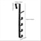 Over The Door Hooks Space Saving Organizer Rack for Clothes Towels and Hats No Drill Behind Door Hanger for Bedroom