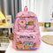 Large Capacity Kawaii Capybara Backpack Trendy Cartoon School Bag For Girls Nylon Stylish Practica 1