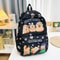 Large Capacity Kawaii Capybara Backpack Trendy Cartoon School Bag For Girls Nylon Stylish Practica 5
