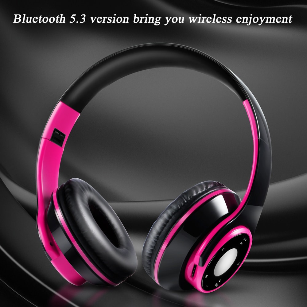 Wireless Bluetooth Headphones With Built In Player Foldable Sport Stereo Sound For Active Lifestyle 0
