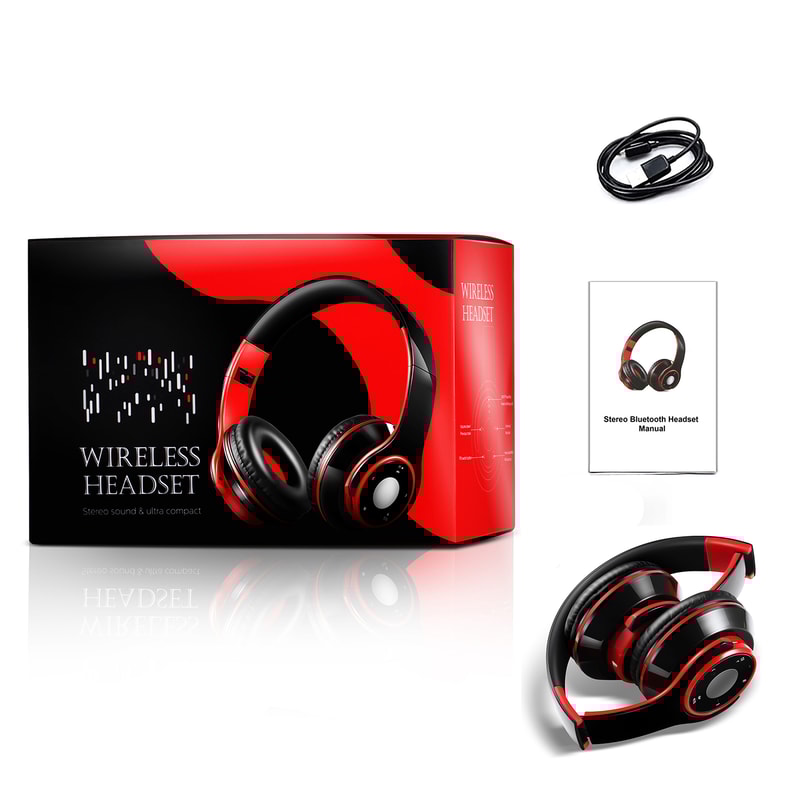 Wireless Bluetooth Headphones With Built In Player Foldable Sport Stereo Sound For Active Lifestyle 4